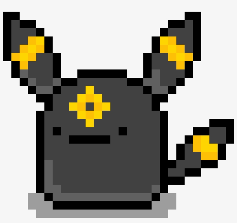 Umbreon Meep - Cartoon, transparent png download