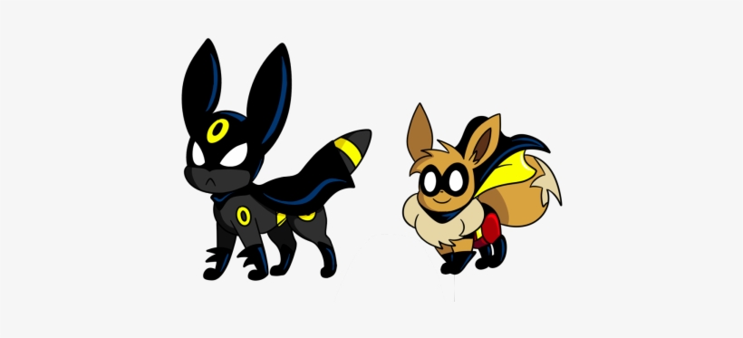 Cat Dog Like Mammal Yellow Mammal Cartoon Vertebrate - Umbreon Batman, transparent png download