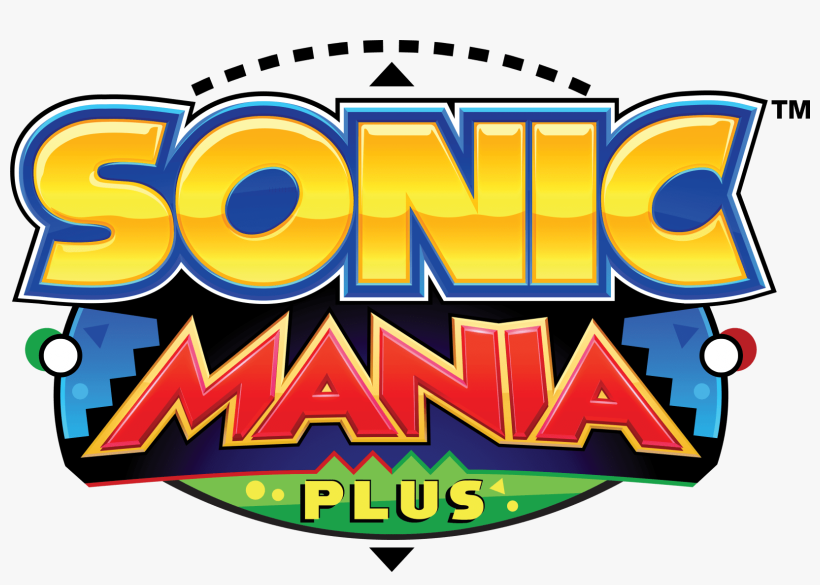 Sonic Mania Plus Logo, transparent png download