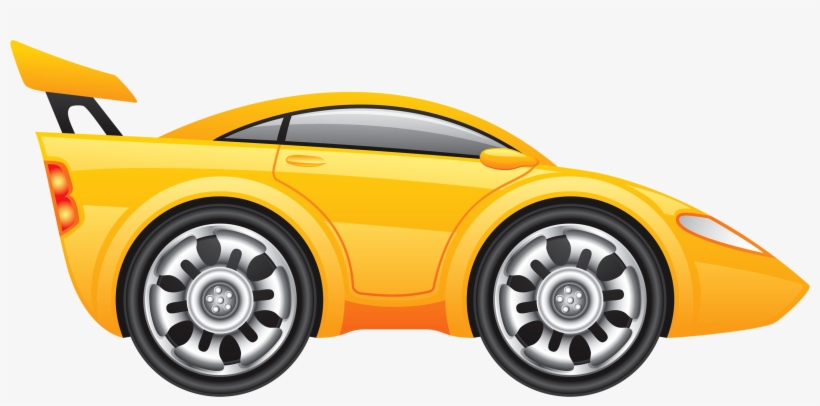 Flames Clipart Pinewood Derby Car - Green Car Clipart, transparent png download