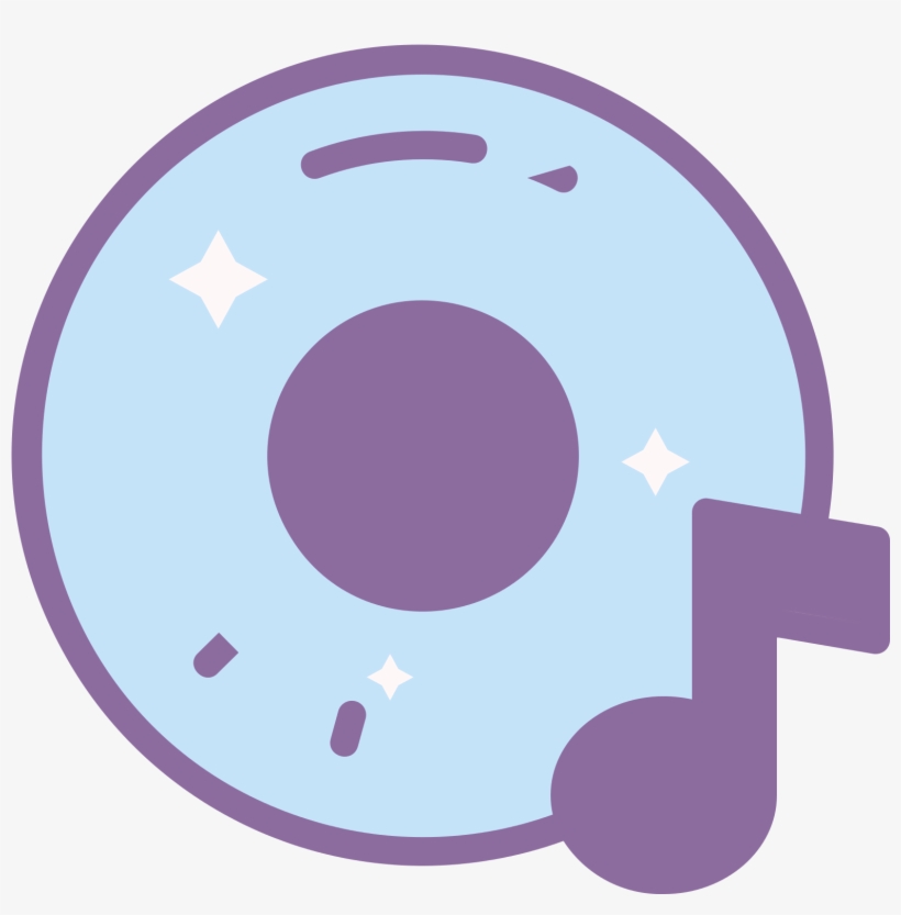 Music Record Icon - Happy Face, transparent png download