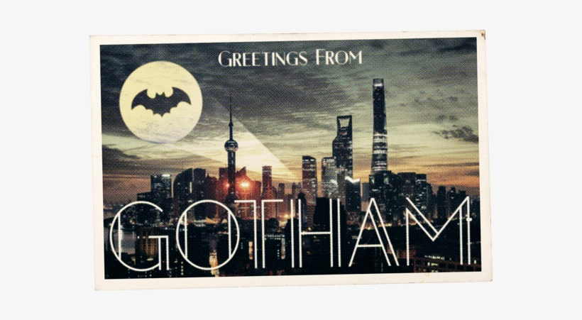 The Dark Knight, - Shanghai By Night Shanghai By Night Rectangle Magnet, transparent png download