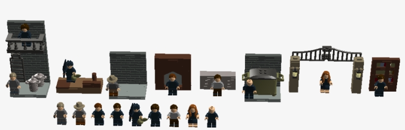 Gotham City Mini Sets - Barbara Kean In Lego, transparent png download
