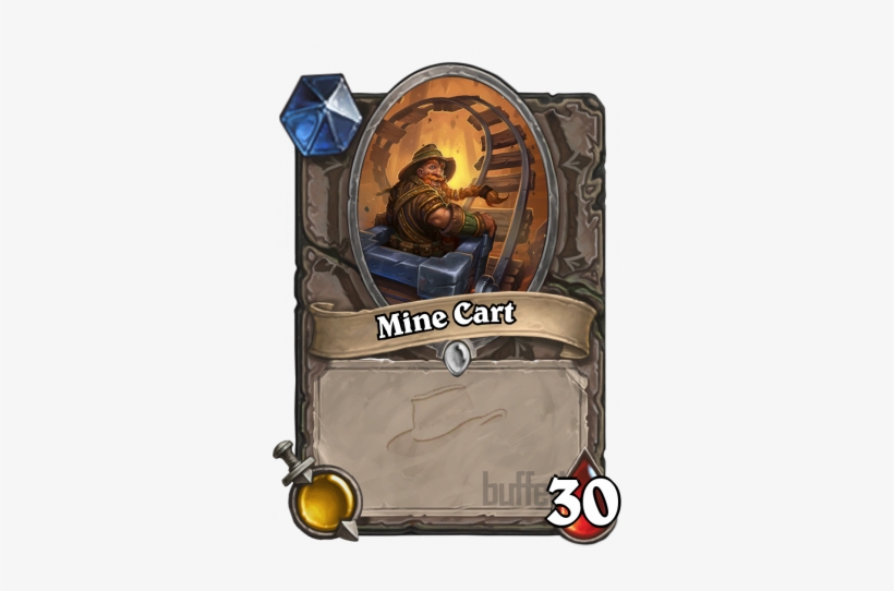 Mine Cart - Hearthstone Card Example, transparent png download