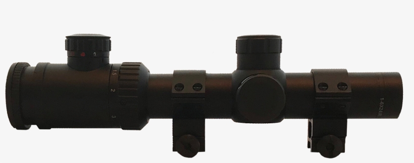 Rifle Scope Png Picture Freeuse Library - Osprey Global 1-6x24 Range Finding Reticle Black 1-6x24, transparent png download