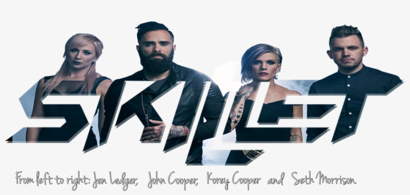 Skillet Unleashed Cover Into Text - Poster, transparent png download
