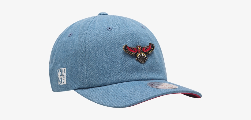 Nba Atlanta Hawks Hwc Denim Pin Snapback Cap - Baseball Cap, transparent png download