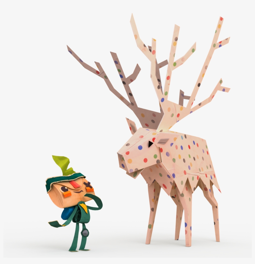 Iota And Elk - Tearaway, transparent png download