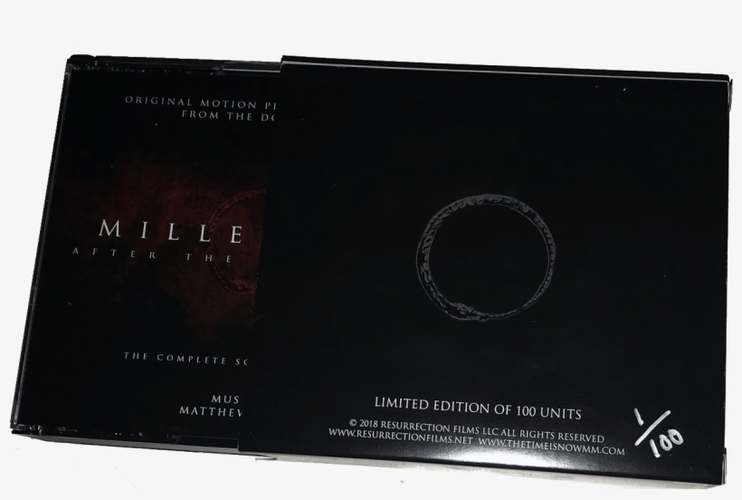 Autographed Limited Edition Soundtrack - Box, transparent png download