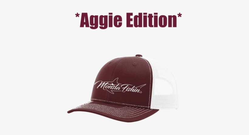 *limited Edition* Aggie Cap - Richardson R112 Trucker Snapback Cap - Purple/white,, transparent png download