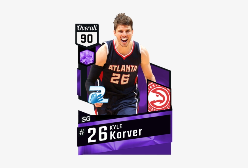 Kyle Korver Amethyst Card - Michael Jordan 2k17 Card, transparent png download