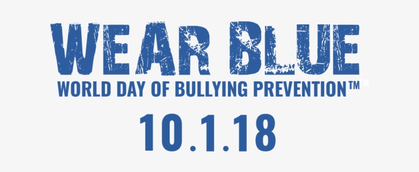 Wear Blie 1012018 - Bullying Prevention Month 2018, transparent png download