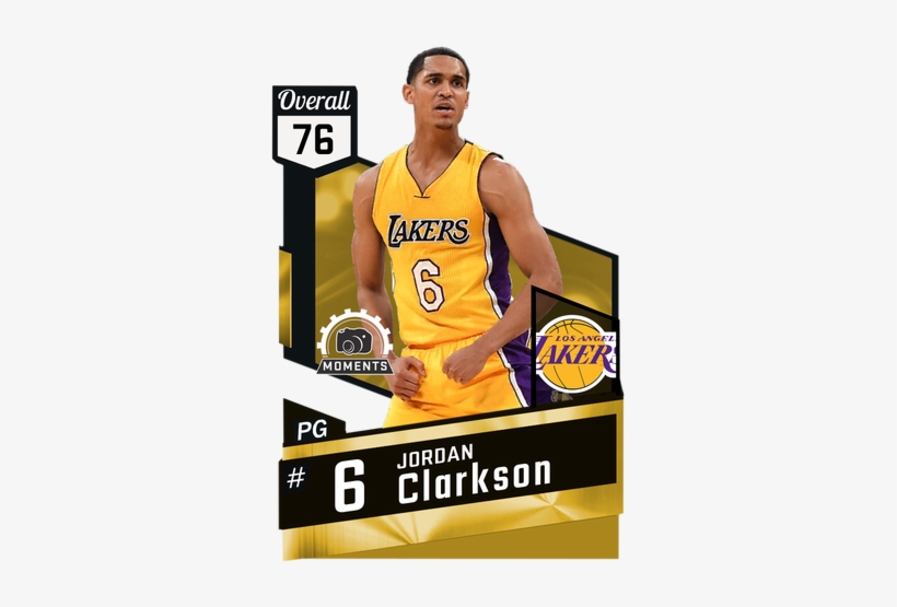 Jordan Transparent Nba 2k16 Jpg Royalty Free Library - Jordan Clarkson Nba 2k18 Rating, transparent png download