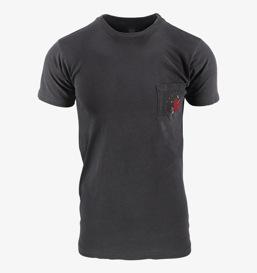 Bleeding Heart Pocket Tee - Adidas, transparent png download