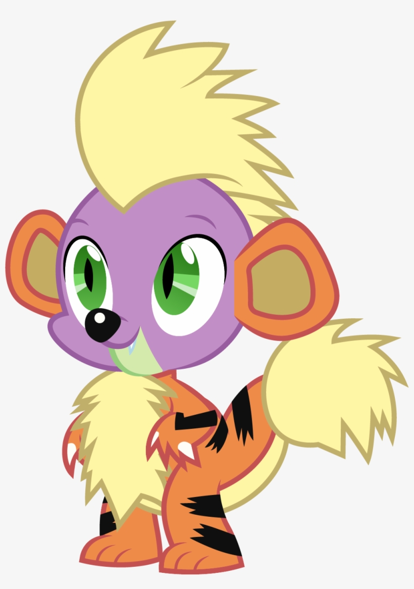 Spike As Growlithe By Cloudyglow-dbktv08 - Growlithe, transparent png download