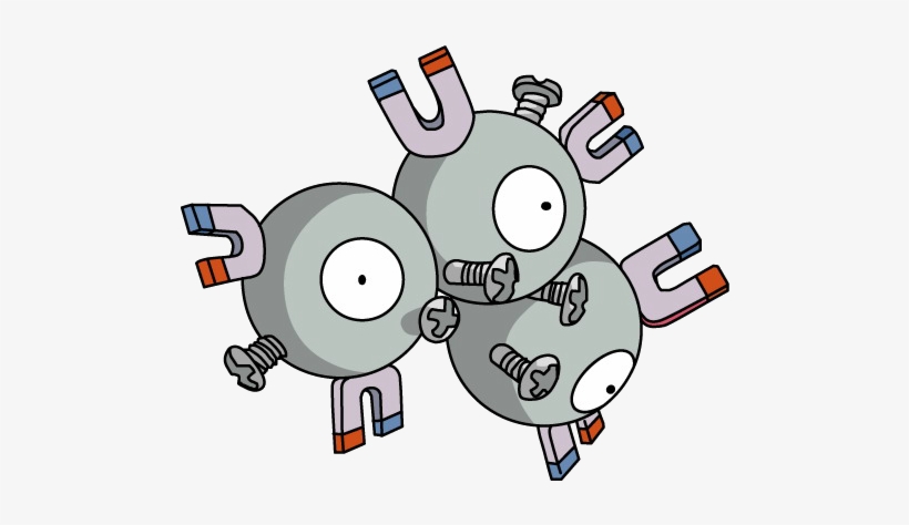 Magneton Tipo Elétrico E Aço - Magneton From Pokemon, transparent png download
