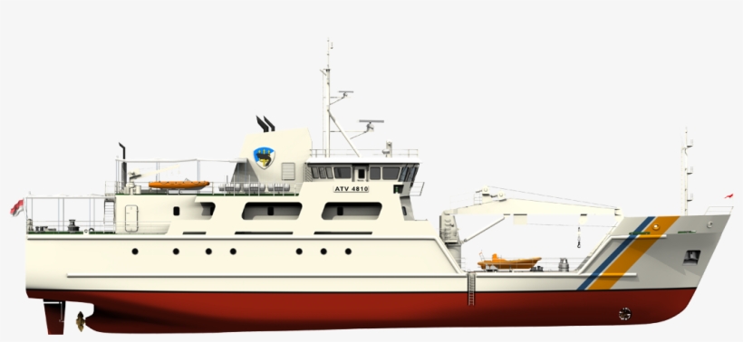 Perfect Buoy Boat For Buoy Handling And Other Maintenance - Buoy Laying Vessel, transparent png download