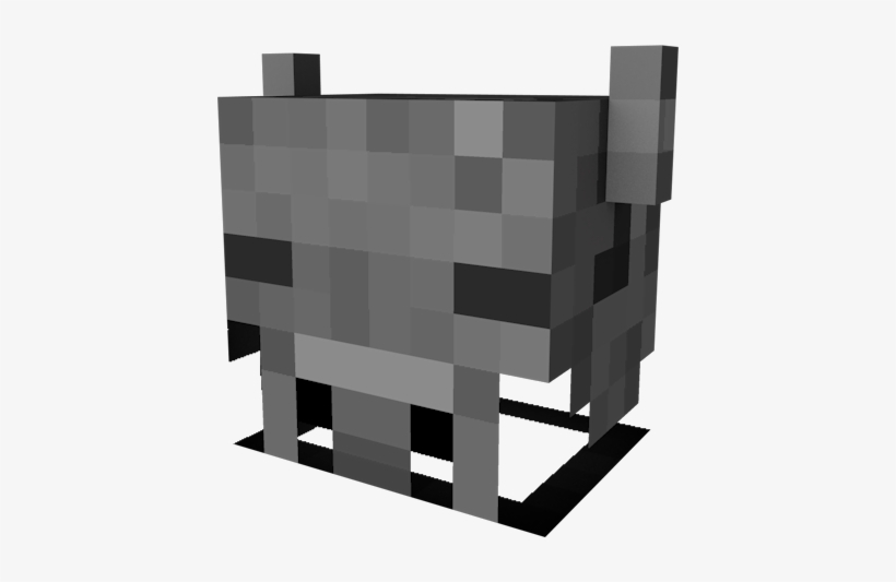 If The Block Below The Carcass Is Removed, The Carcass - Minecraft Skull Texture, transparent png download