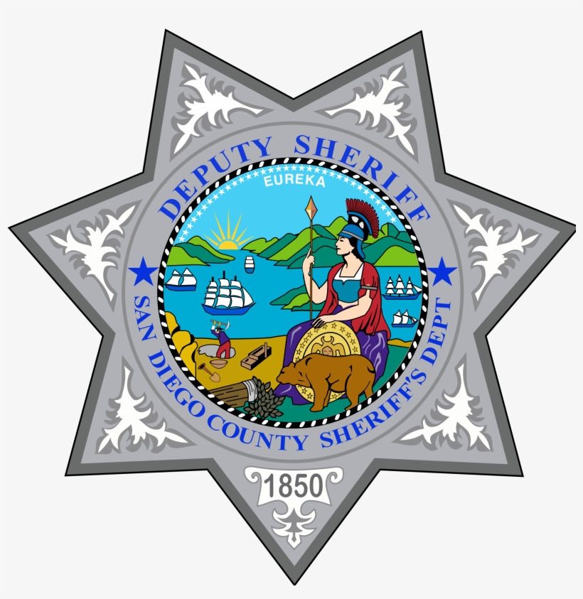 Open - San Diego County Sheriff's Department Logo, transparent png download