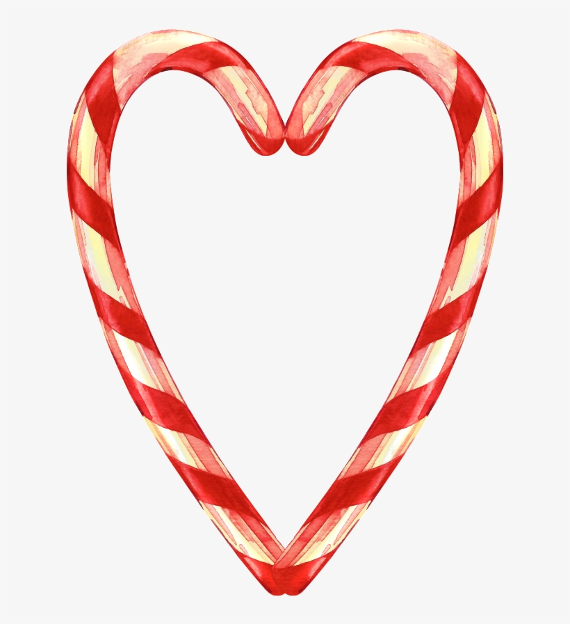 Hand Painted Love Shape Sugar Png Transparent - Illustration, transparent png download