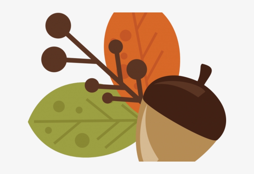 Acorn Clipart Apple - Transparent Background Acorn Clipart, transparent png download
