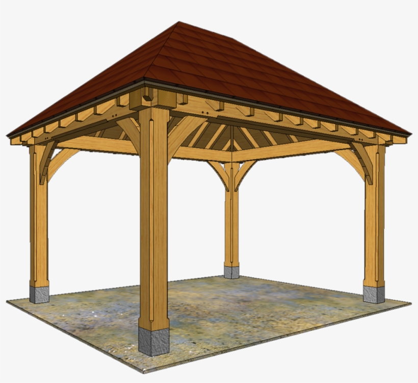 Gazebo Vector Pergola - Gazebo Png, transparent png download