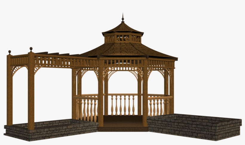 Gazebo Background Cliparts - Pergola Png Transparent Background, transparent png download