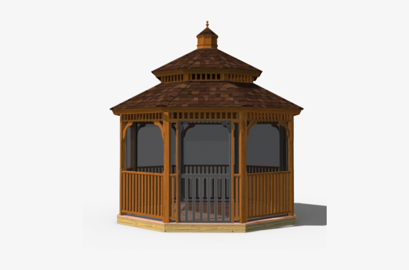 I Also Ordered The Screen Option So We Can Set Out - Gazebo, transparent png download