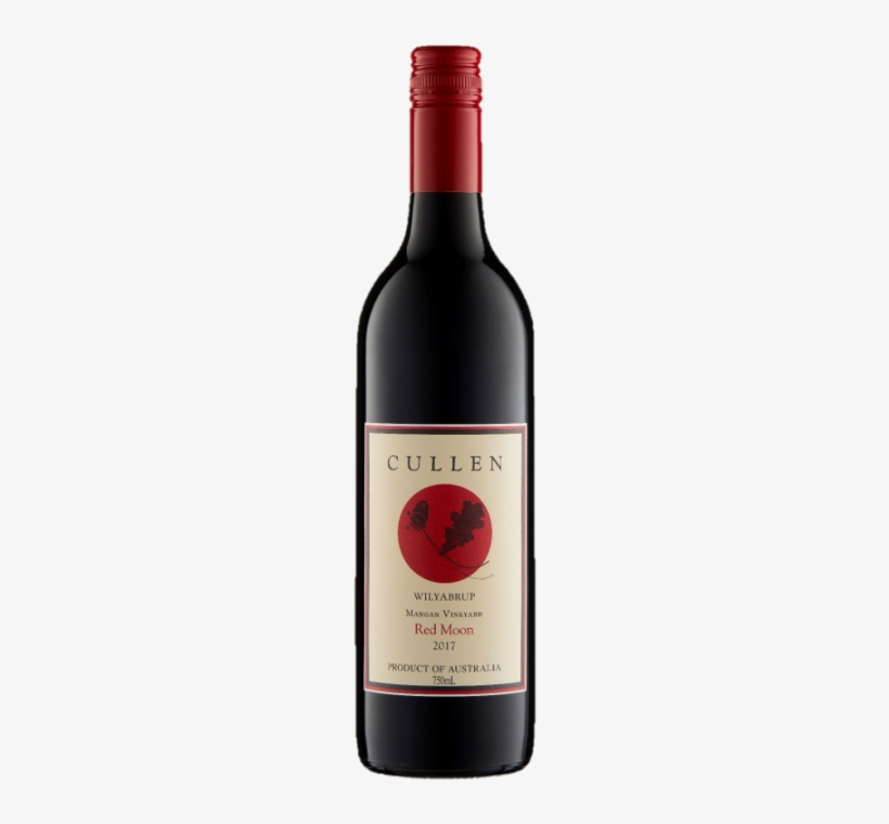 2017 Mangan Vineyard Red Moon - Glass Bottle, transparent png download