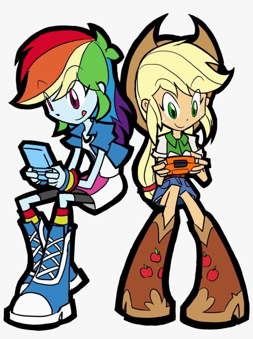 Rvceric, Clothes, Denim Skirt, Equestria Girls, Gameboy - My Little Pony Equestria Girls Dash, transparent png download