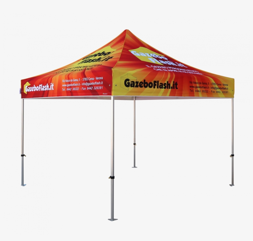 Gazebo Pieghevole Personalizzato - Gazebo, transparent png download