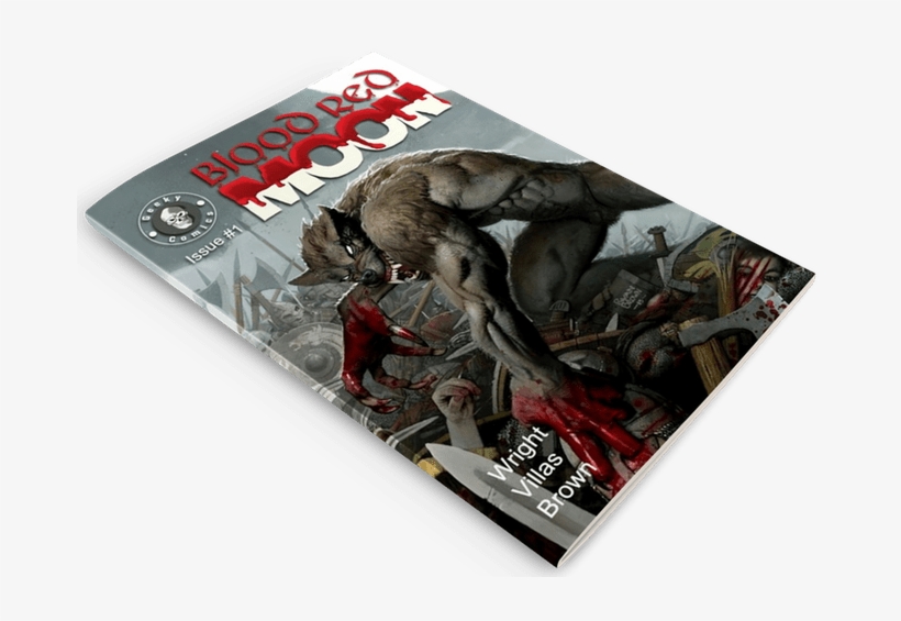 Blood Red Moon Is A Comic Series Written By Victor - Film, transparent png download