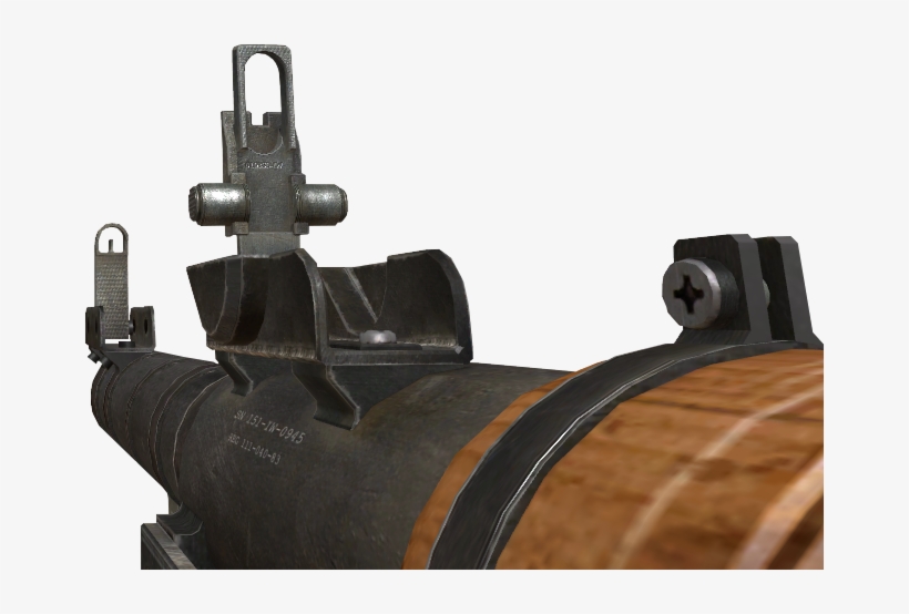 The Ironsights Of The Mw2 Rpg, Just Like In Real Life, - Mw2 Rpg Png, transparent png download