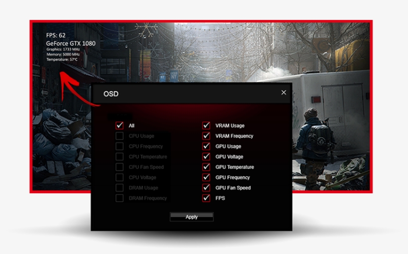 Gamingappscreen01 - Msi Gaming App, transparent png download