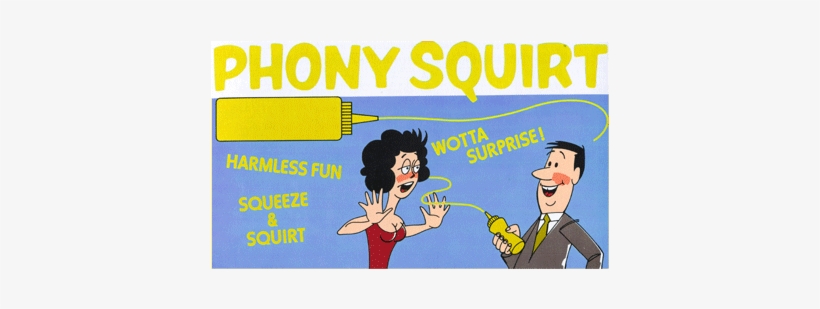 Phony Squirt Mustard By Fun Inc - Phony Squirt Catsup By Fun Inc, transparent png download