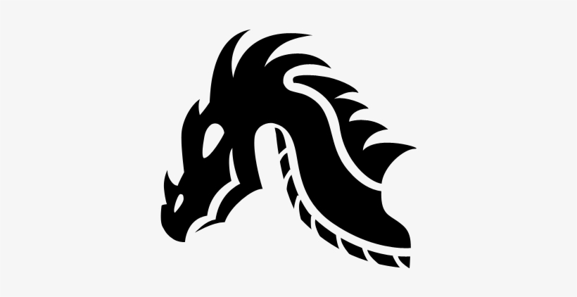 Dragon Head Clip Art - Clip Art, transparent png download