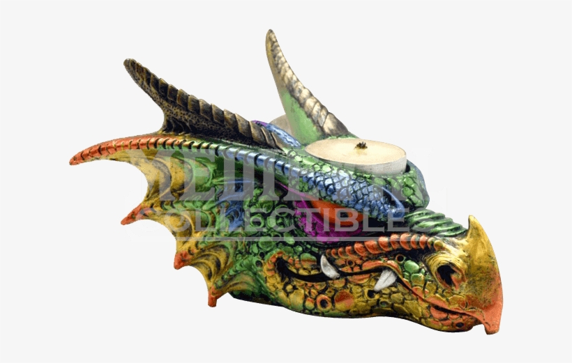Dragon Head Candle Holder - Design Dragon Head, transparent png download