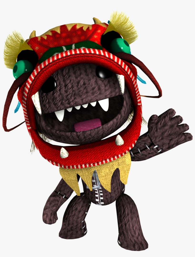 Dragonhead Costume - Little Big Planet People, transparent png download