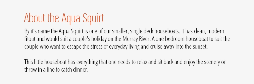 The Features About The Aqua Squirt By It's Name The - Houseboat, transparent png download