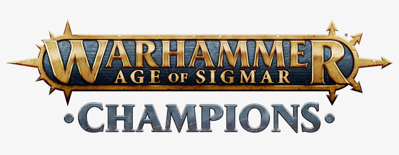 Warhammer Age Of Sigmar - Warhammer Age Of Sigmar Champions Logo, transparent png download