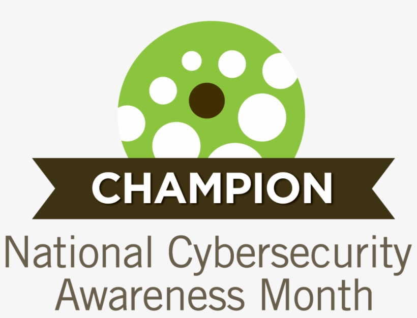 Ncsam Champion Logo - National Cyber Security Awareness Month 2017, transparent png download