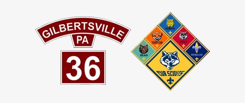 Pack 36 Gilbertsville Logo Medium - Cub Scouts, transparent png download