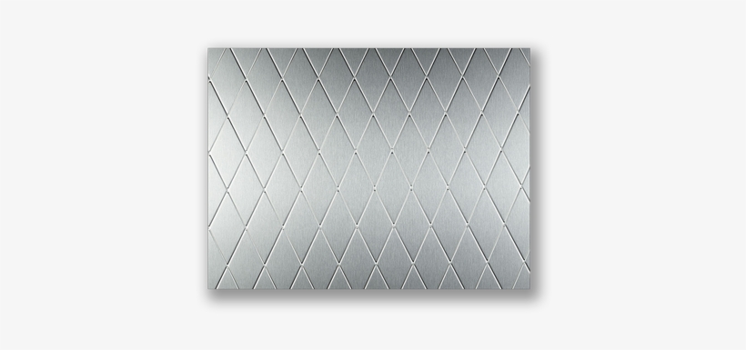 Diamond 5" High Point To Point - Quilted Stainless Steel Texture, transparent png download
