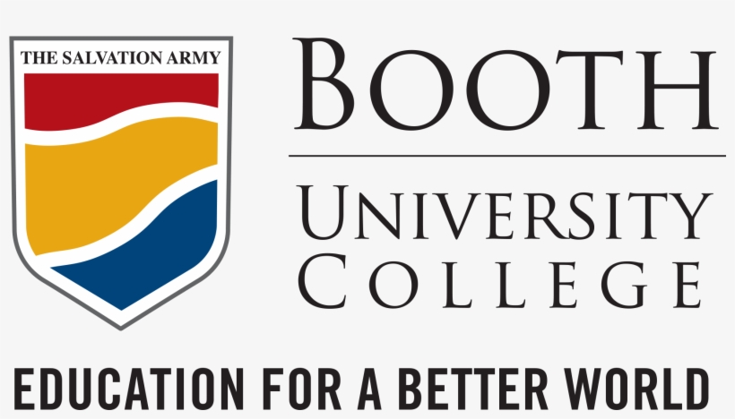 Salvation Army Booth University Png Logo - Booth University College Logo, transparent png download