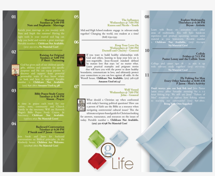 Glife Brochure Whole 2 - Portable Network Graphics, transparent png download