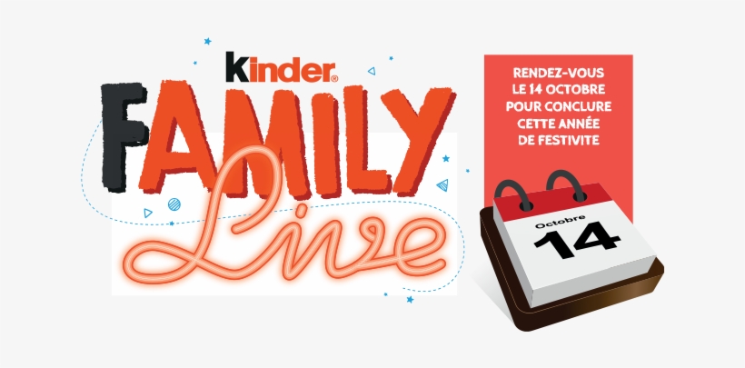 Le Kinder Family Live Le 14 Octobre 2018 Après-midiau - Kinder Bueno, transparent png download