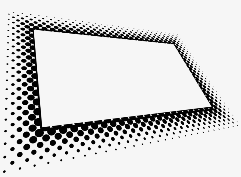 Halftone Banner - Illustration, transparent png download