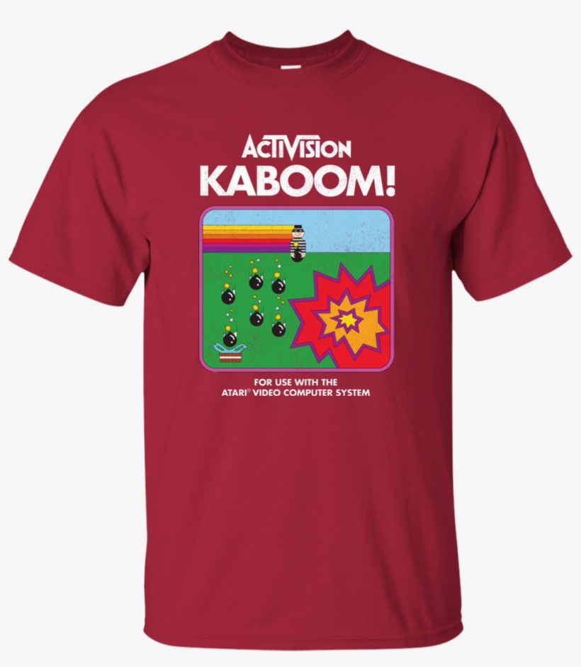 Activision Kaboom Atari 2600 Retro Video Game Cartridge - Knock Knock Whos There Race Condition, transparent png download