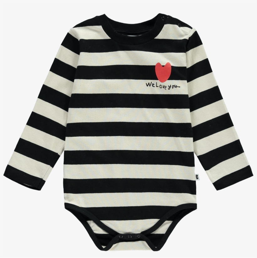 Beau Loves Off White Stripes Bodysuit - Bodysuit, transparent png download