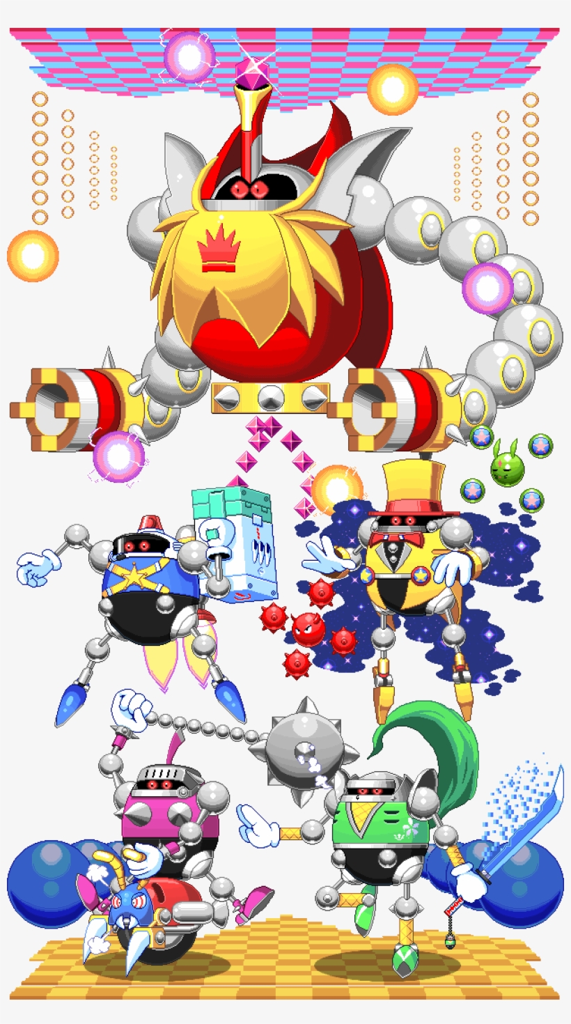 Author Comments - Sonic Hard Boiled Heavies, transparent png download